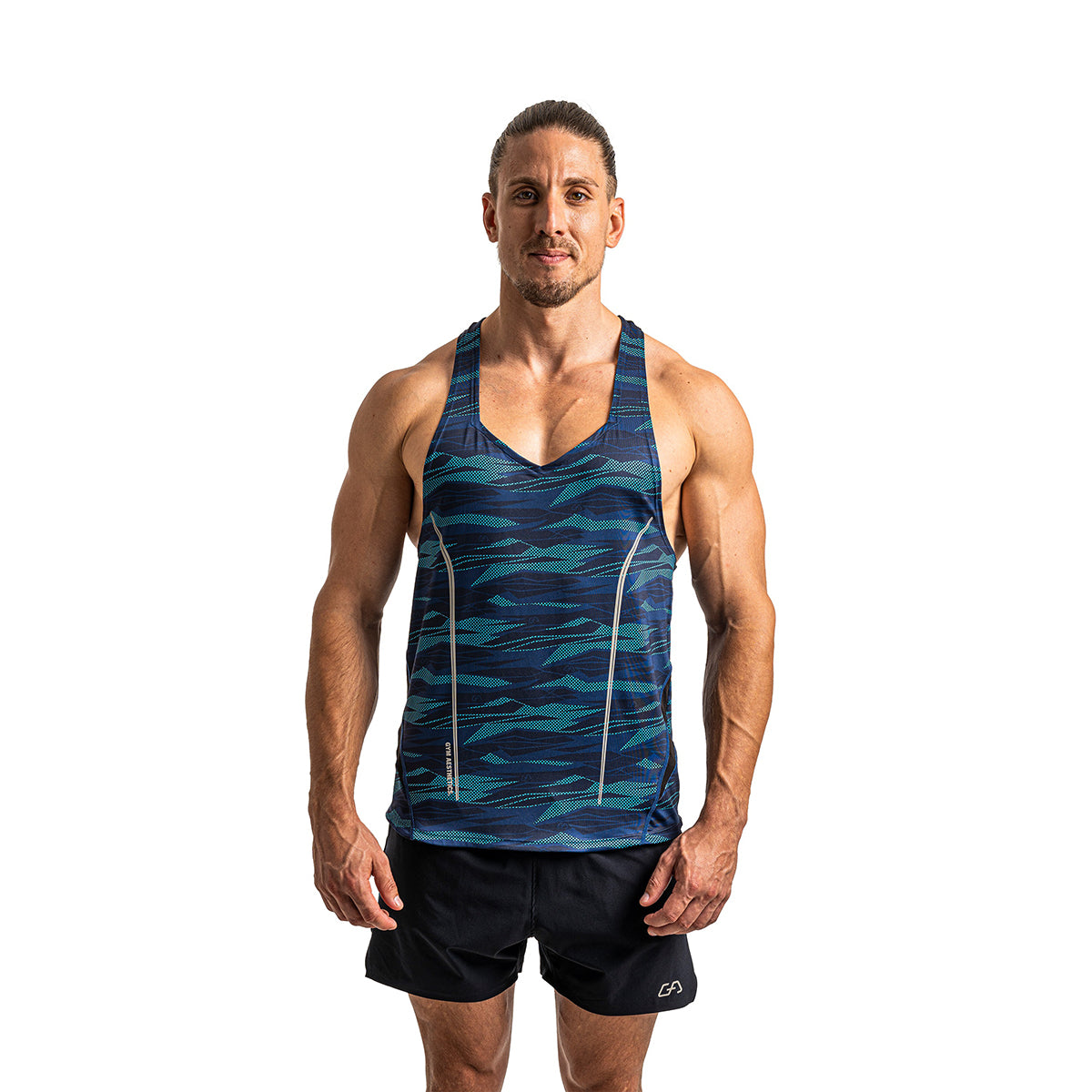 Image of Training Camo Stringer Y Back for Men