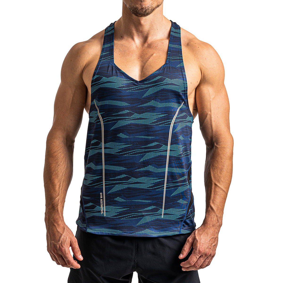 Image of Training Camo Stringer Y Back for Men