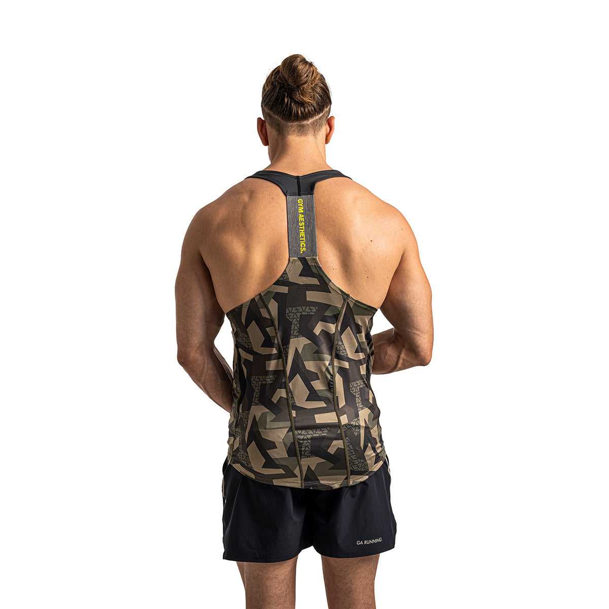 Image of Training Camo Stringer Y Back for Men