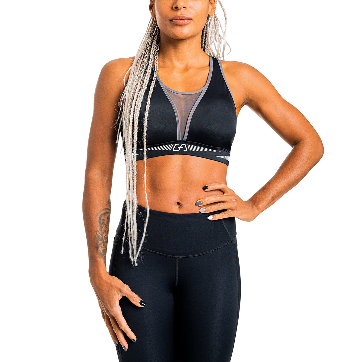 Image of Training Mighty Tech Mesh Sports Bra for Women