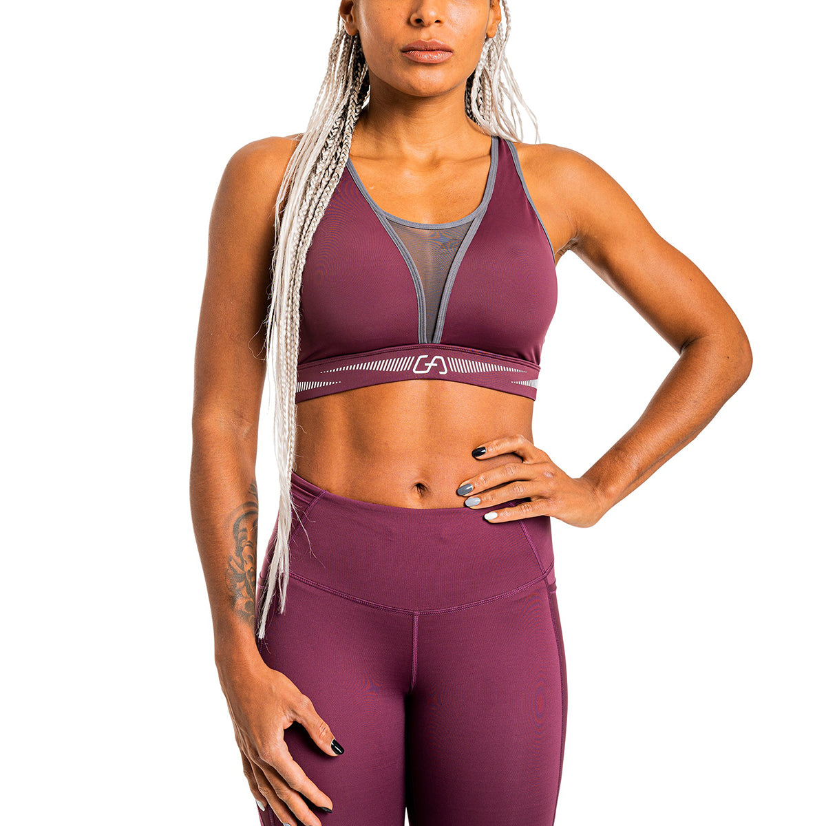 Image of Training Mighty Tech Mesh Sports Bra for Women