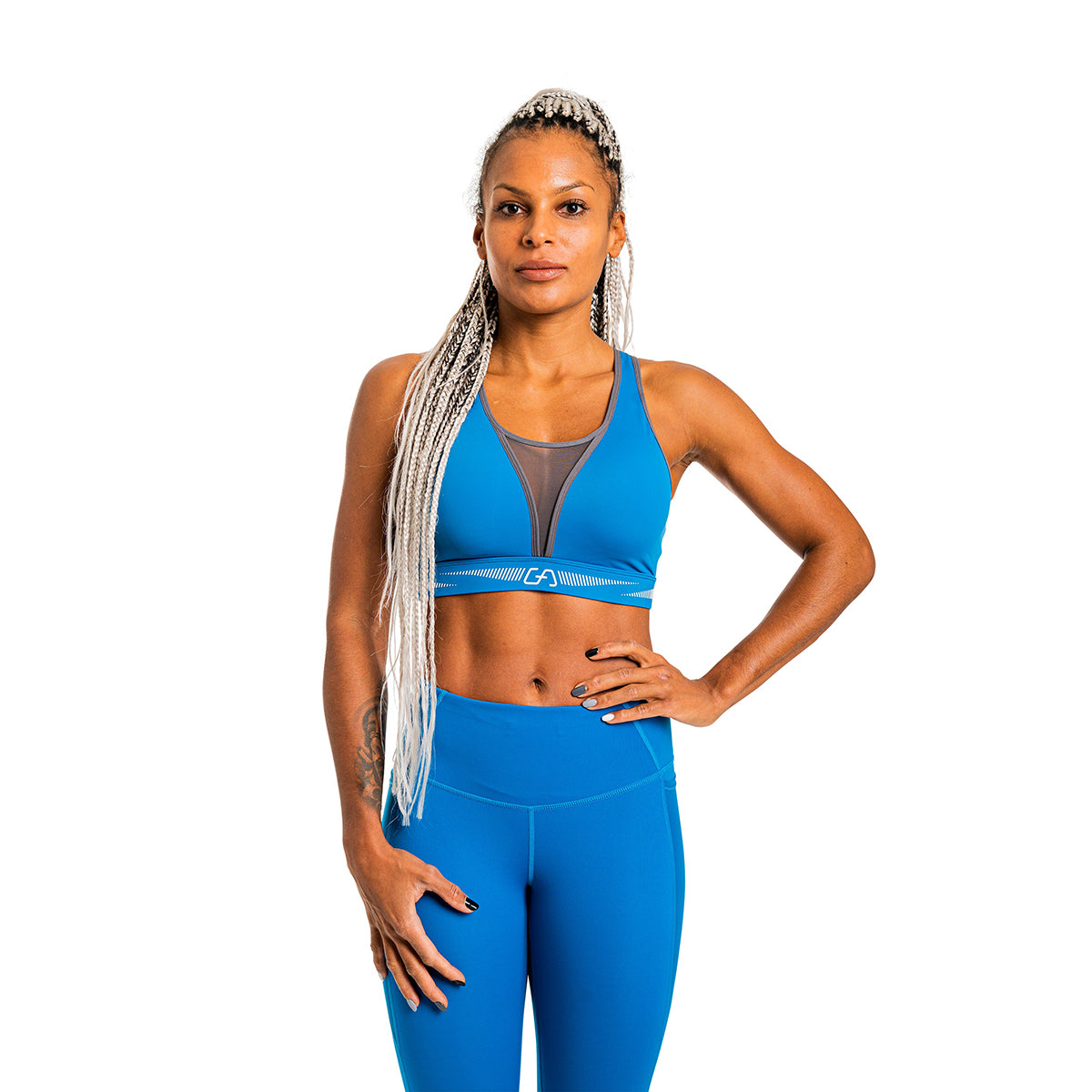Image of Training Mighty Tech Mesh Sports Bra for Women
