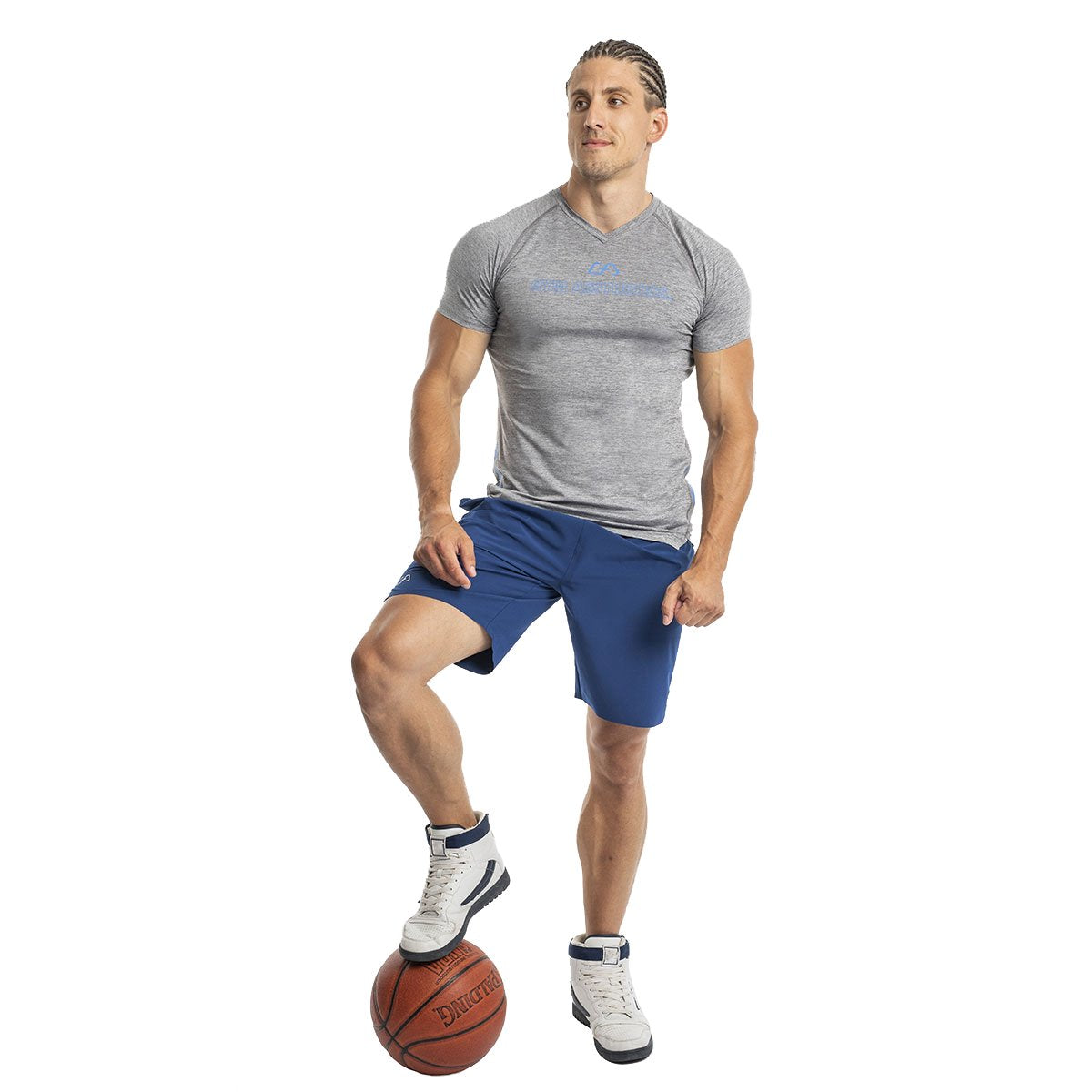 Image of V-Neck Raglan Functional Shirt Intensity for Men