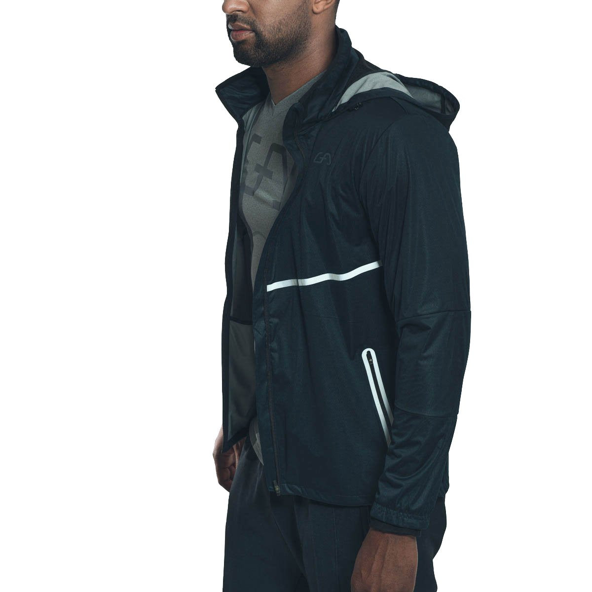 Windbreaker Performance jacket with hood for Men