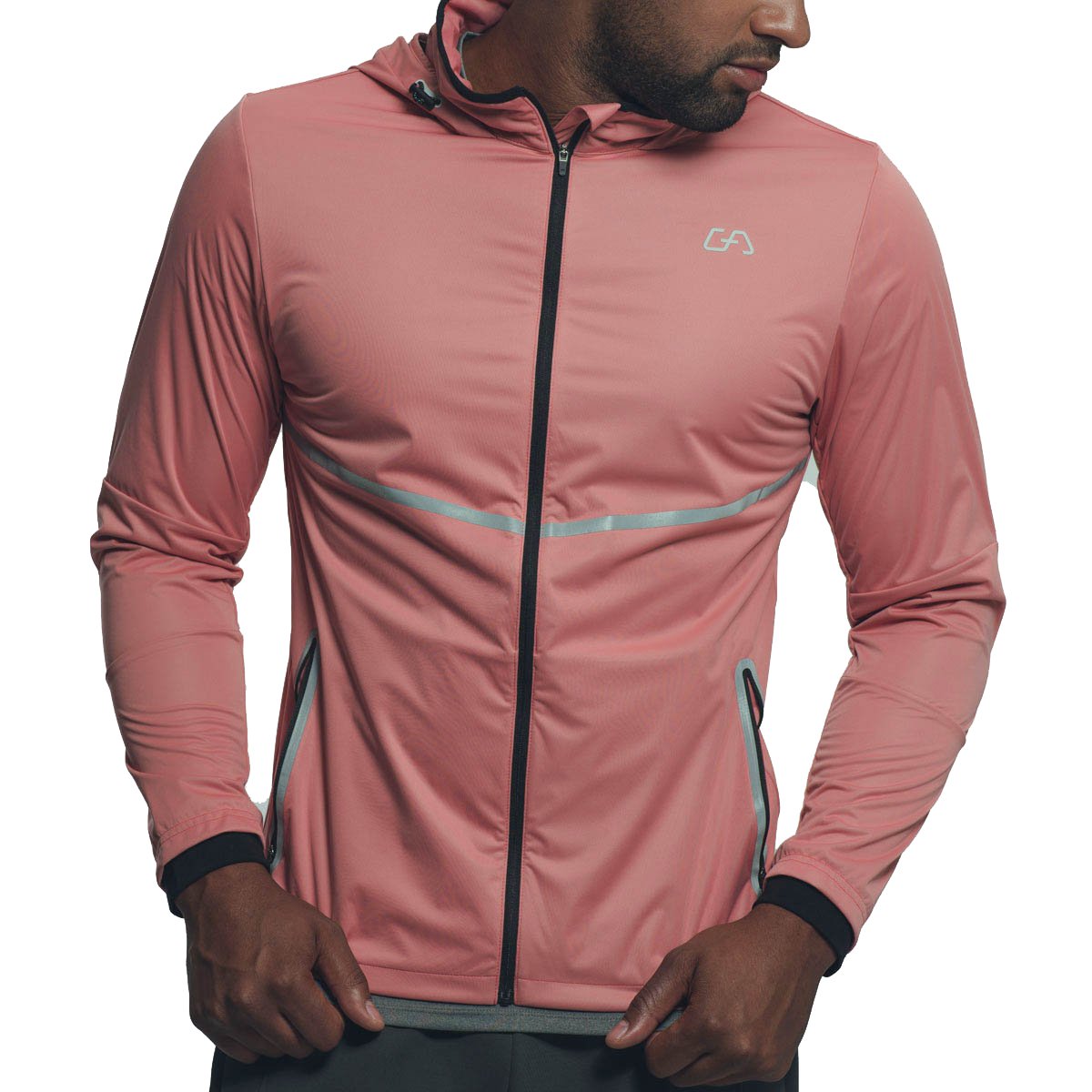 Windbreaker Performance jacket with hood for Men