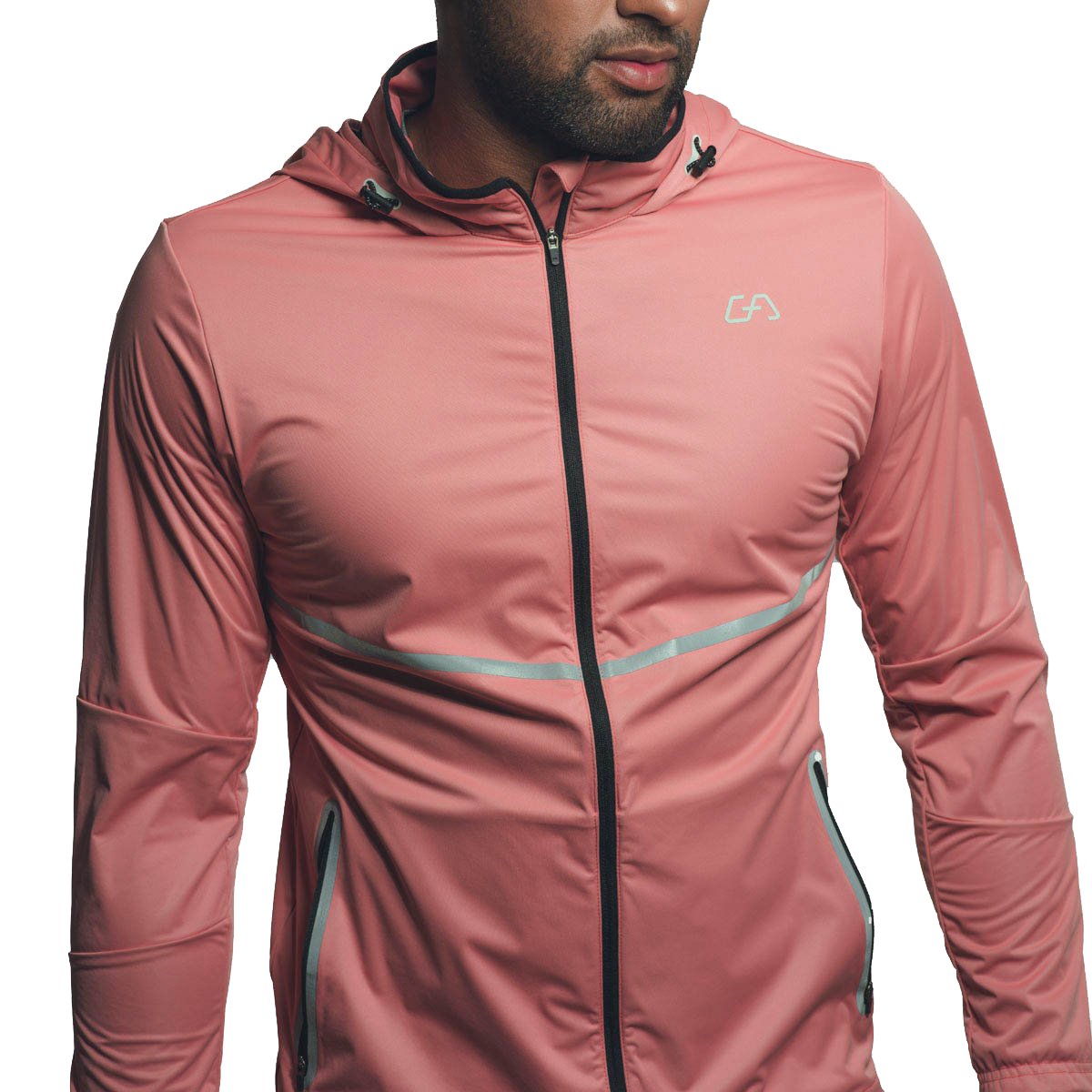 Image of Windbreaker Performance jacket with hood for Men