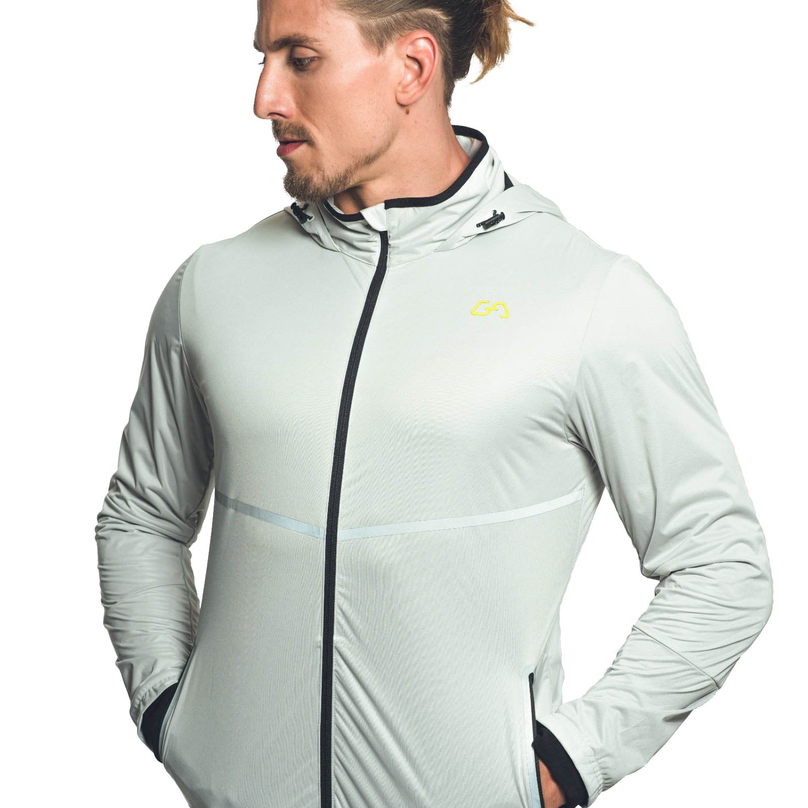 Image of Windbreaker Performance jacket with hood for Men