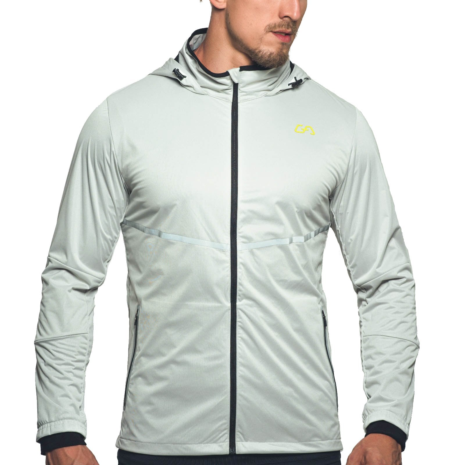 Image of Windbreaker Performance jacket with hood for Men