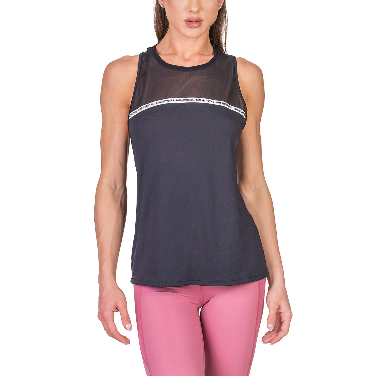 Image of Workout Mighty Tech Mesh Gym Tank for Women