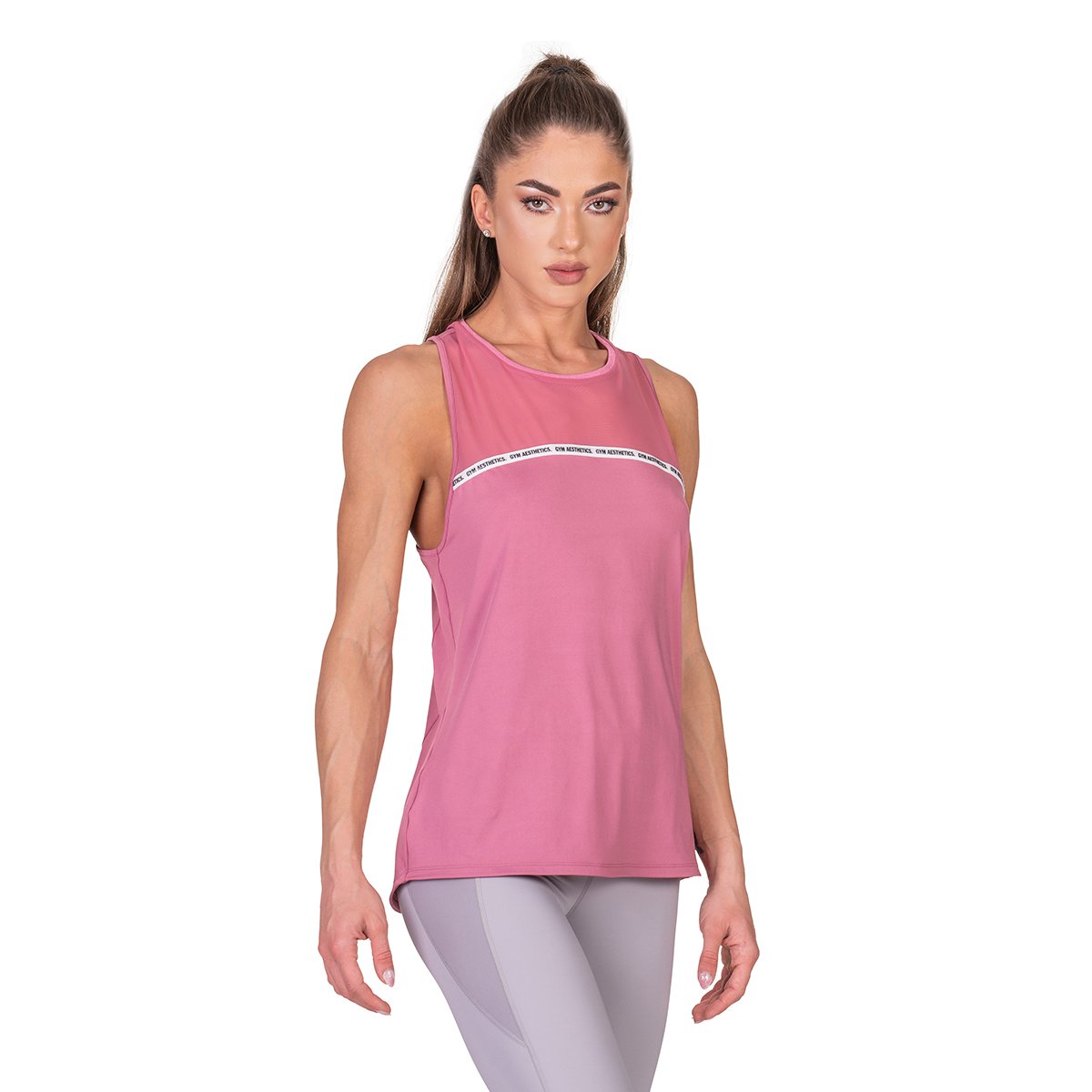 Image of Workout Mighty Tech Mesh Gym Tank for Women