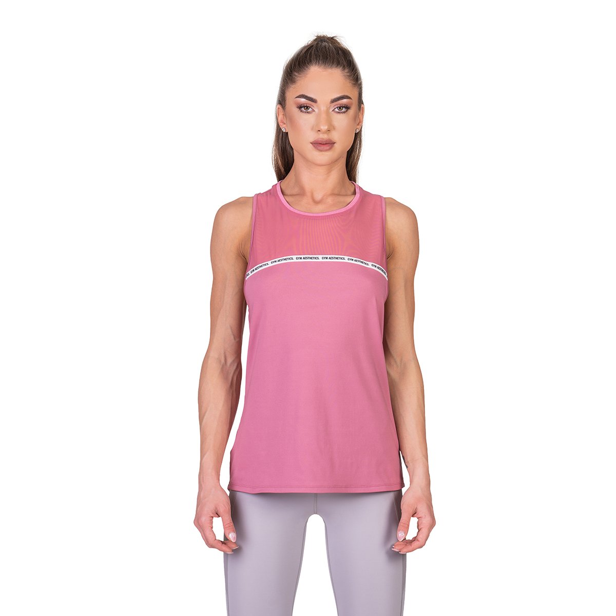 Image of Workout Mighty Tech Mesh Gym Tank for Women