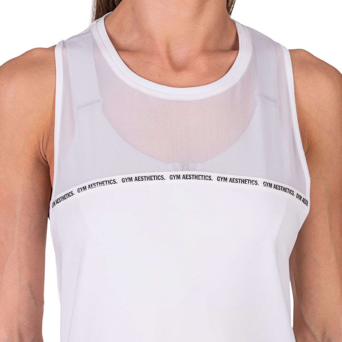 Image of Workout Mighty Tech Mesh Gym Tank for Women