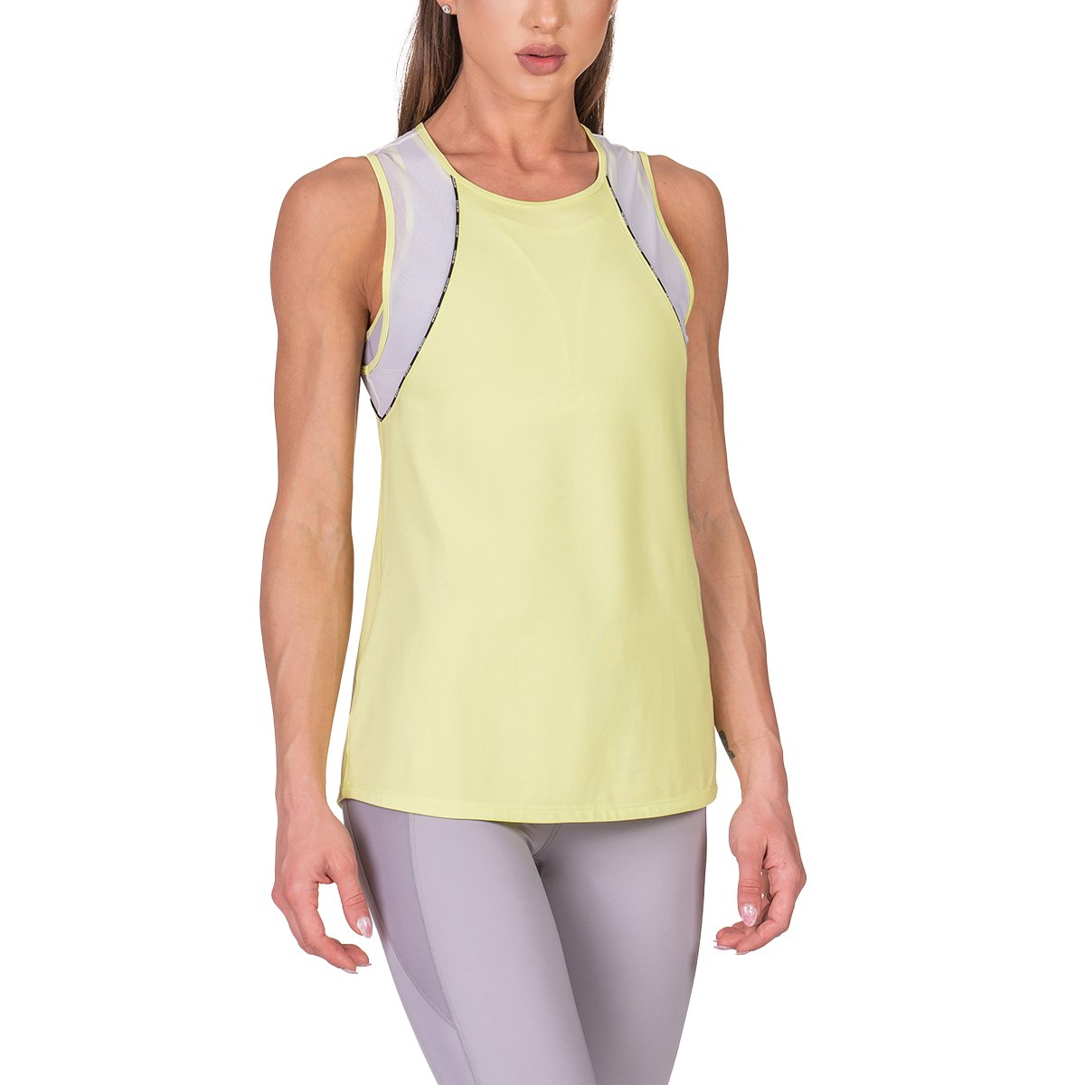 Workout Mighty Tech Mesh Sleeveless Tank Top for Women