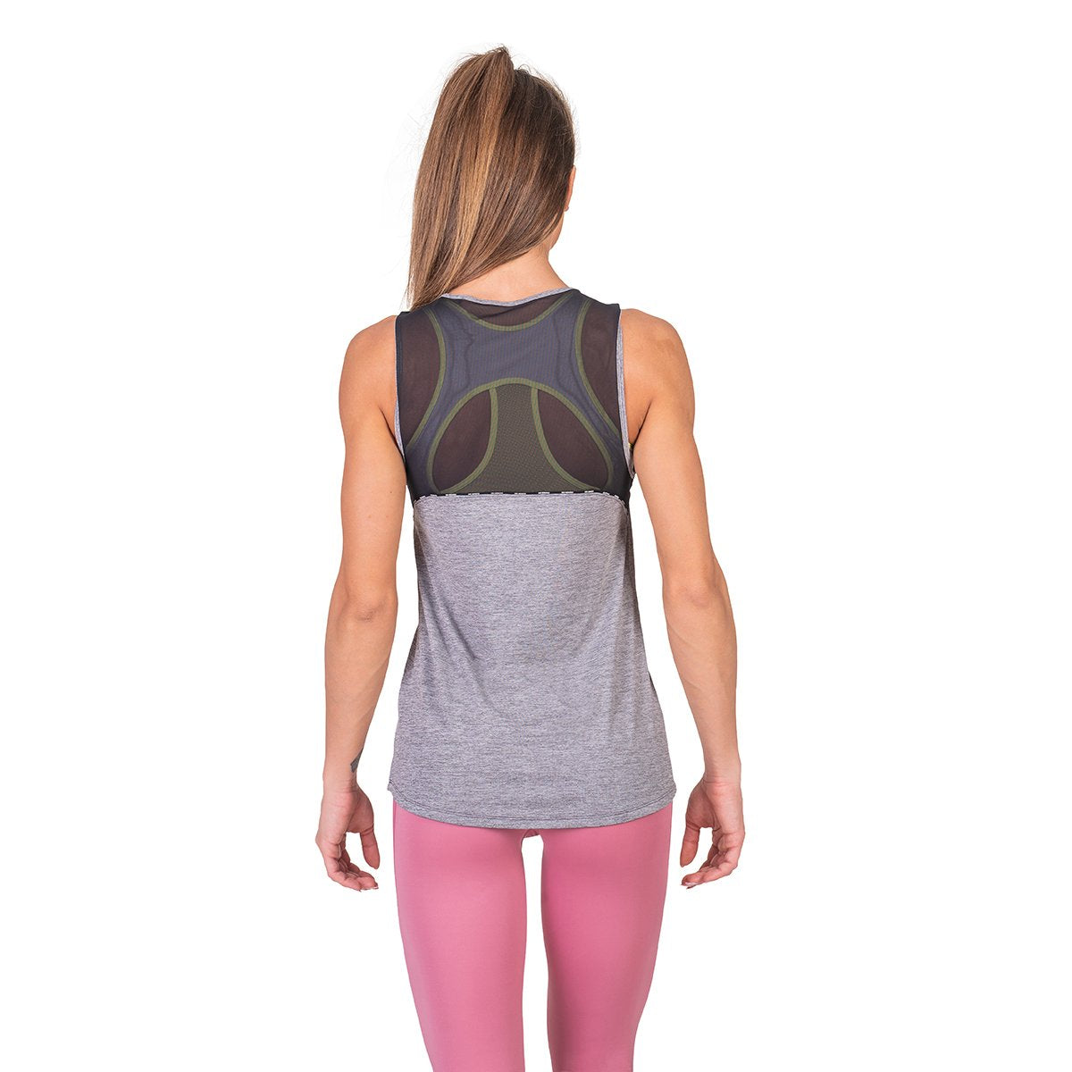 Workout Mighty Tech Mesh Sleeveless Tank Top for Women