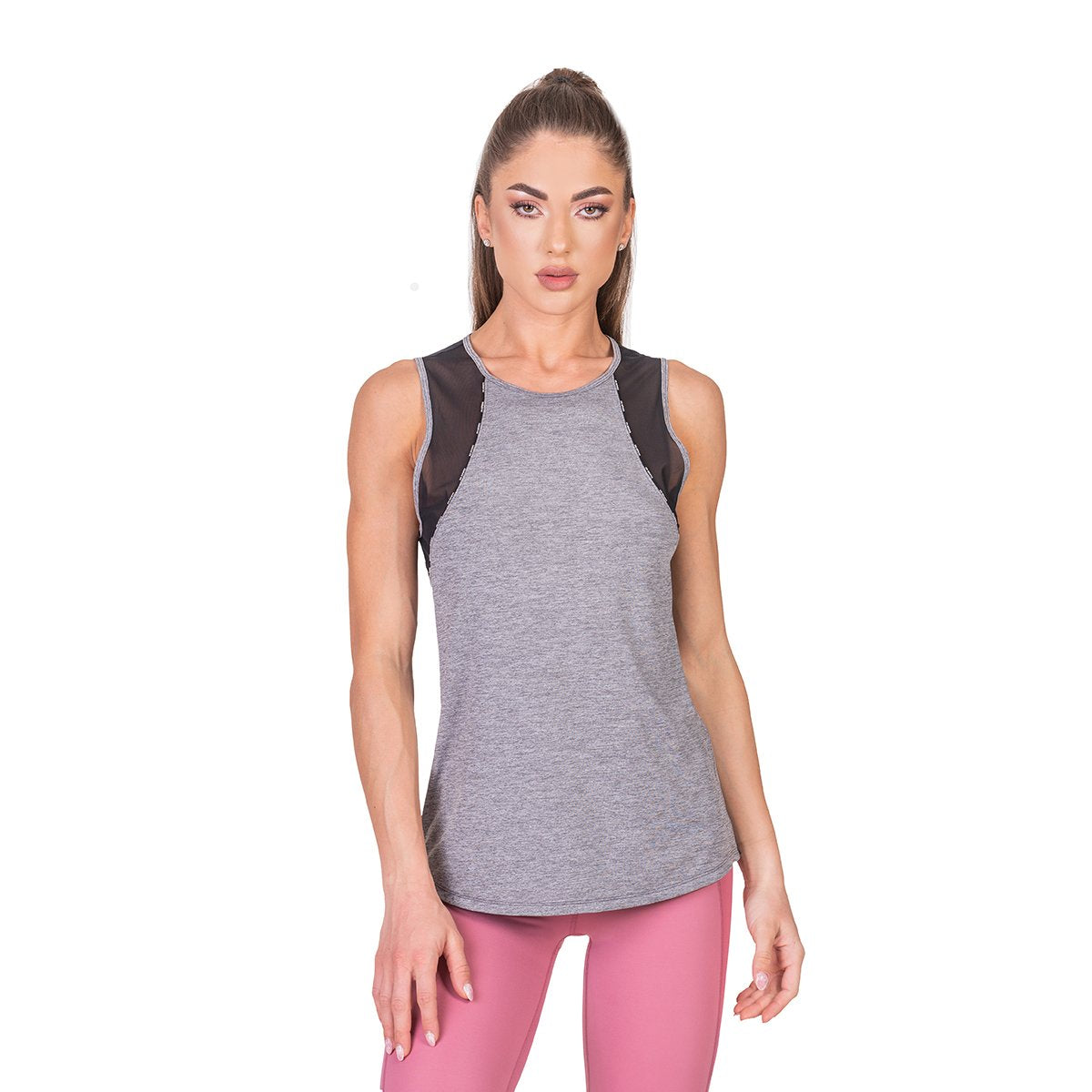 Workout Mighty Tech Mesh Sleeveless Tank Top for Women