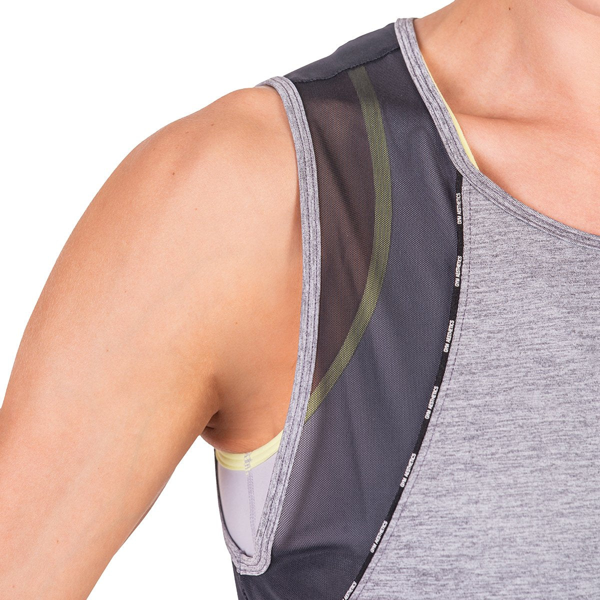 Workout Mighty Tech Mesh Sleeveless Tank Top for Women
