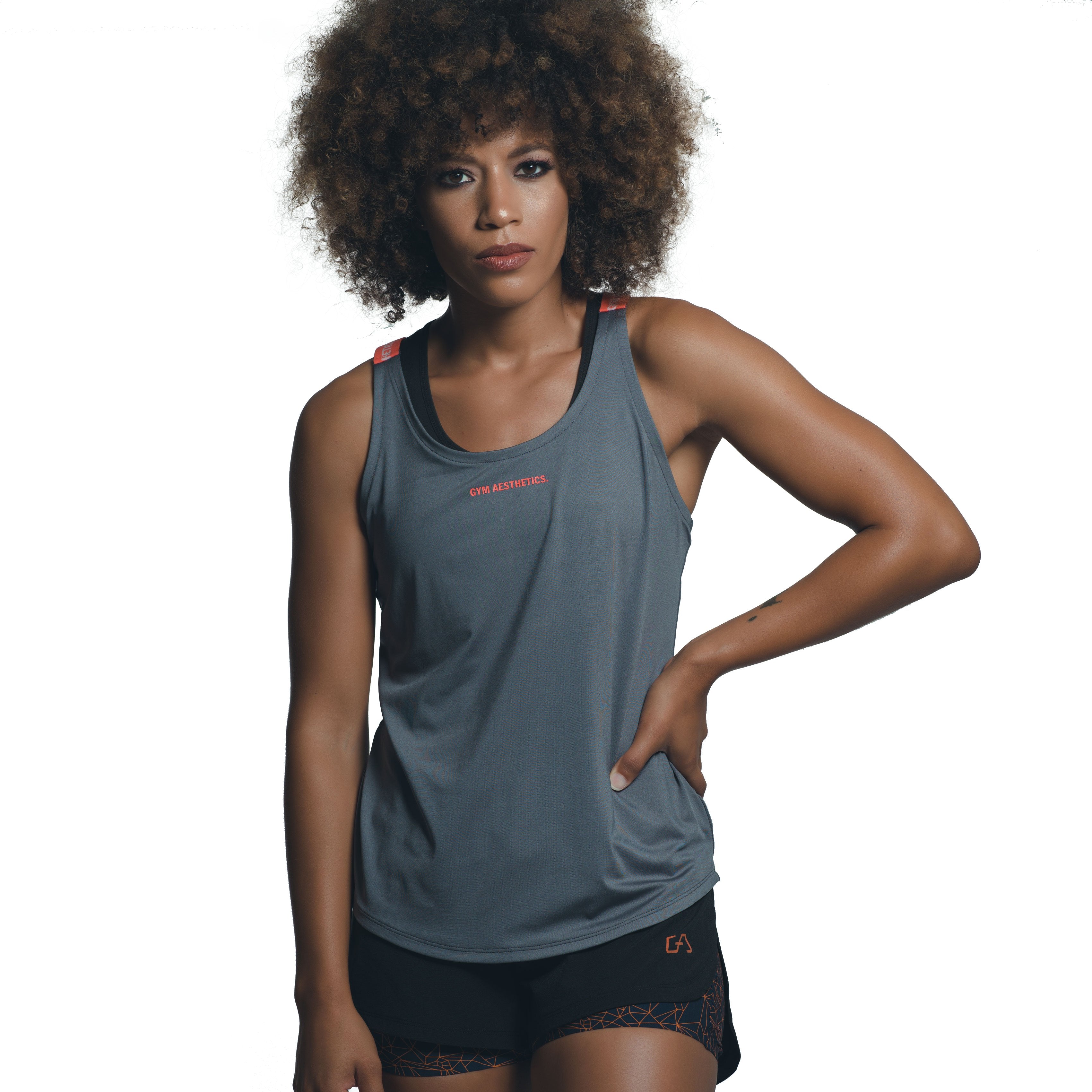 Image of Workout Powerful Ladies Tank Top Y Back