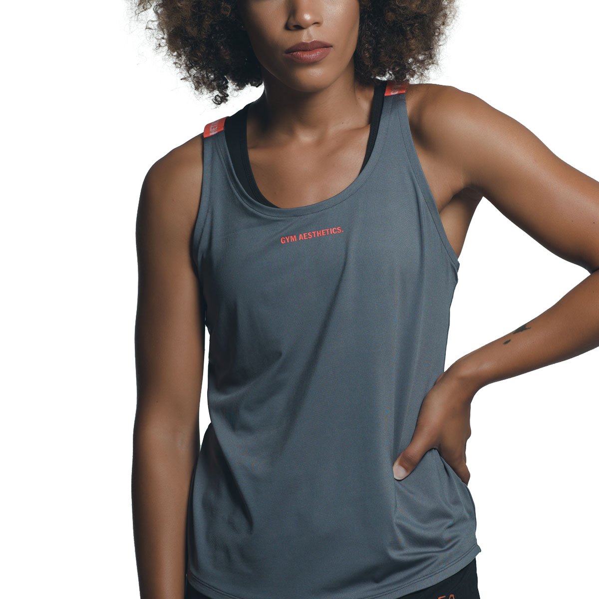 Image of Workout Powerful Ladies Tank Top Y Back