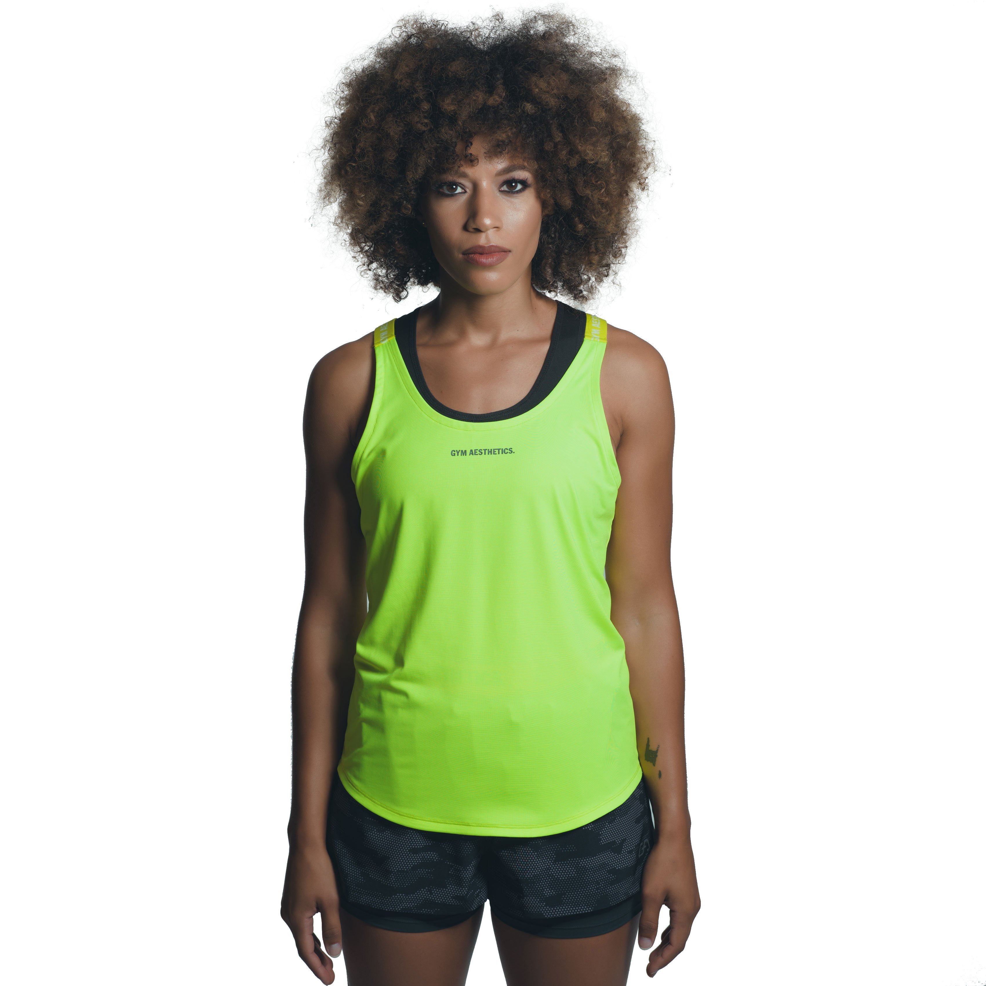 Image of Workout Powerful Ladies Tank Top Y Back